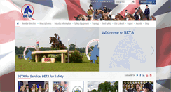 Desktop Screenshot of beta-uk.org