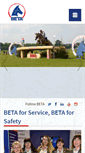 Mobile Screenshot of beta-uk.org